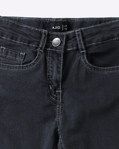 Buy Grey Jeans & Jeggings for Girls by AJIO Online