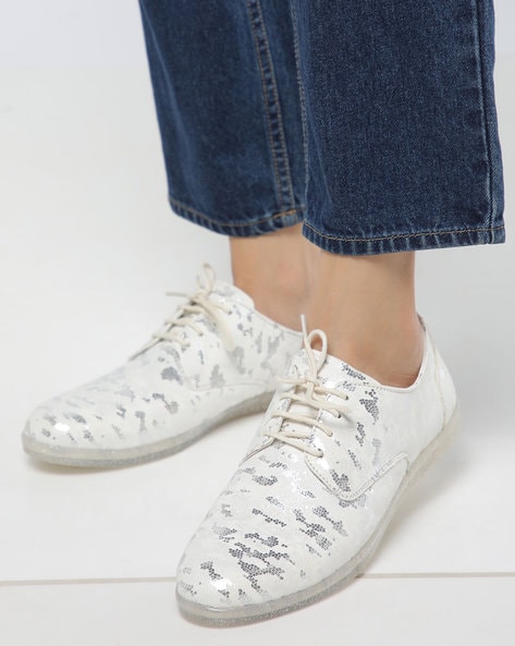White Casual Shoes for Women by AJIO 