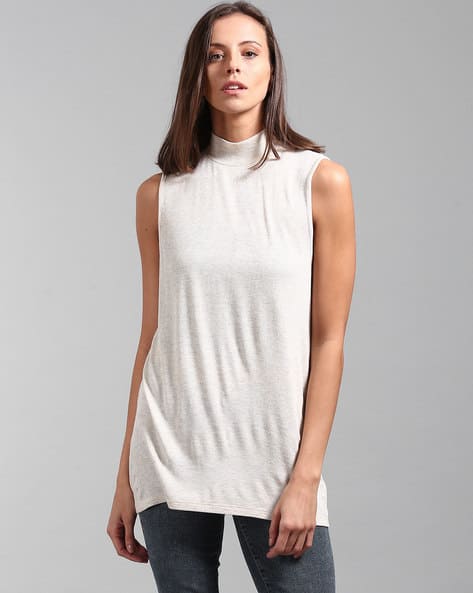 high neck undershirt women's