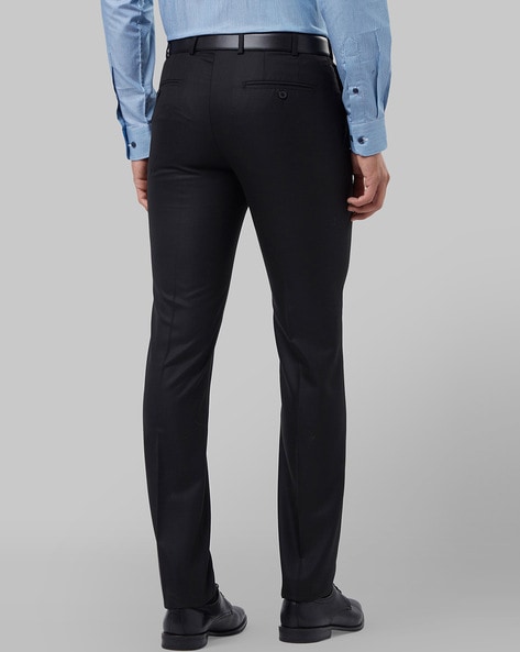 Buy Men Black Solid Contemporary Fit Tuxedo online  Looksgudin