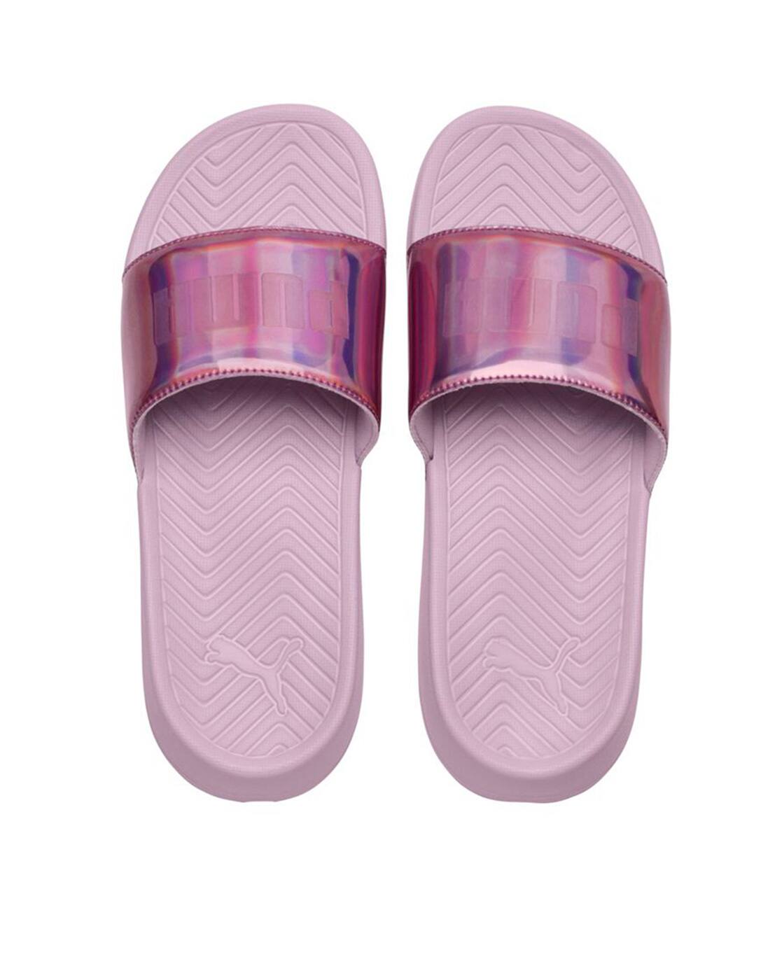popcat chrome puma slides