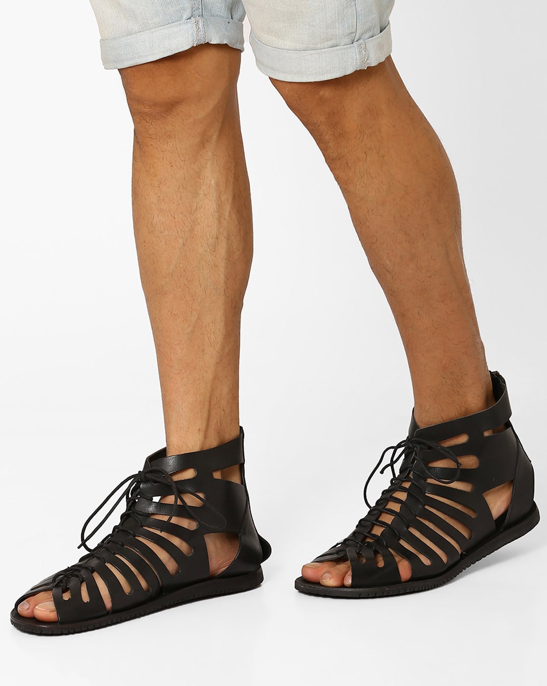 men's lace up gladiator sandals