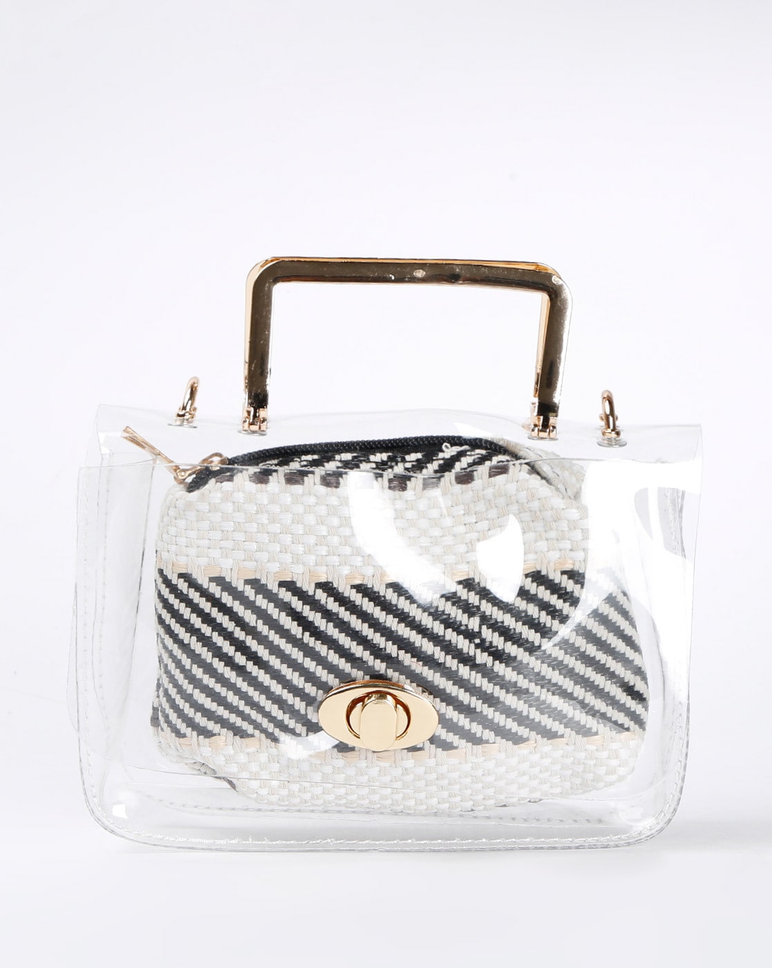 transparent sling bag