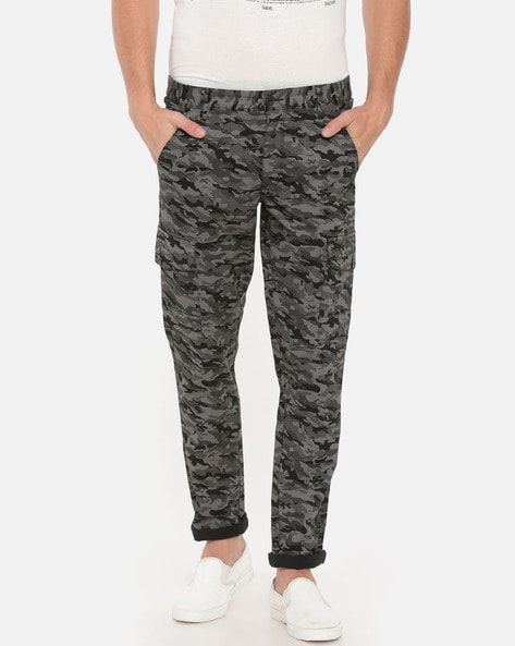 Surplus Premium Vintage Trousers Cargo Black Camo