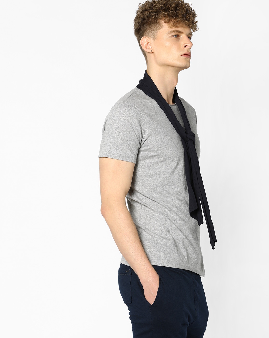 Buy Grey Tshirts for Men by KULTPRIT Online | Ajio.com