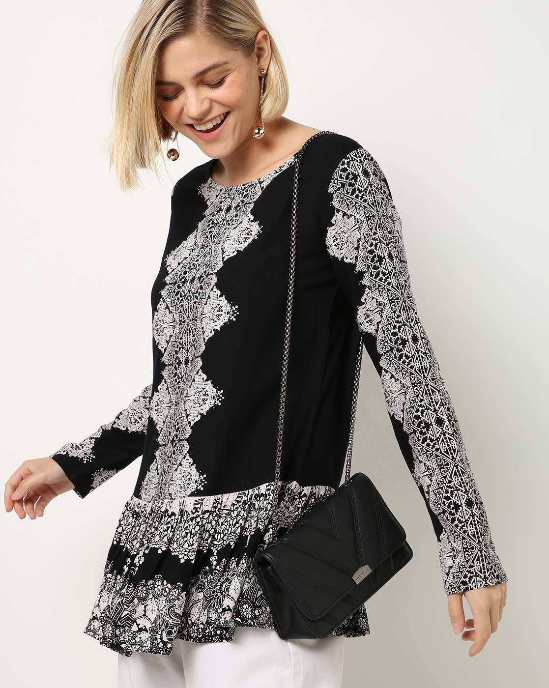 figs peplum top