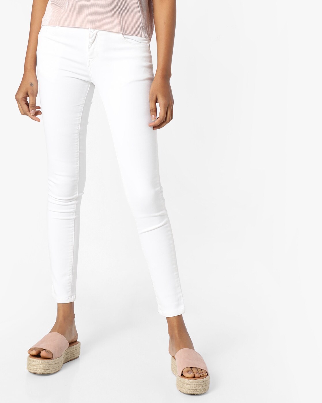 kraus white jeans