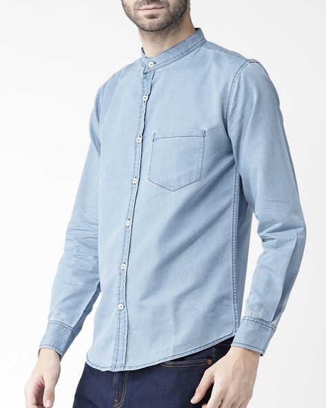 Buy Blue Shirts for Men by Hubberholme Online