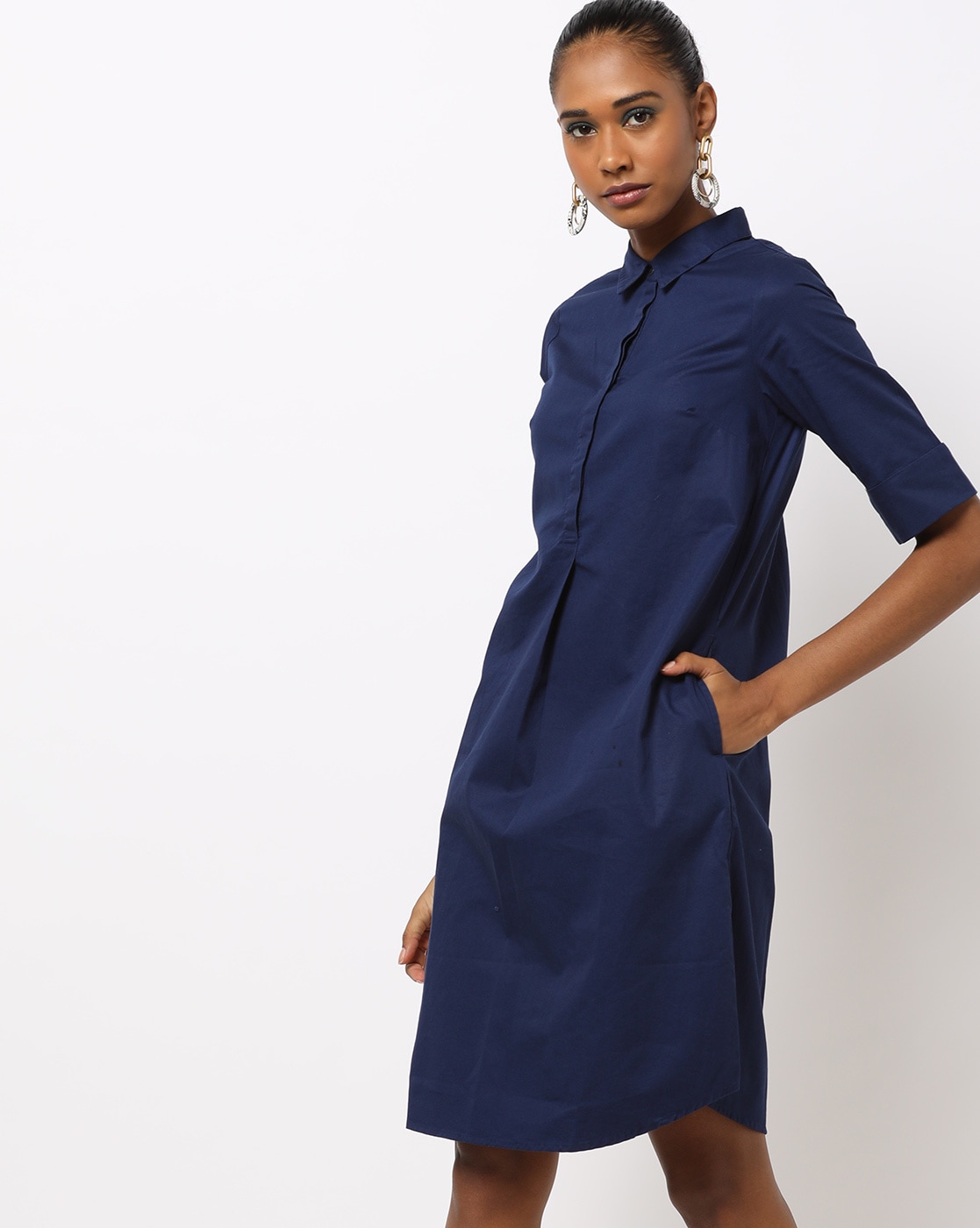 Buy Navy Blue Dresses for Women by 