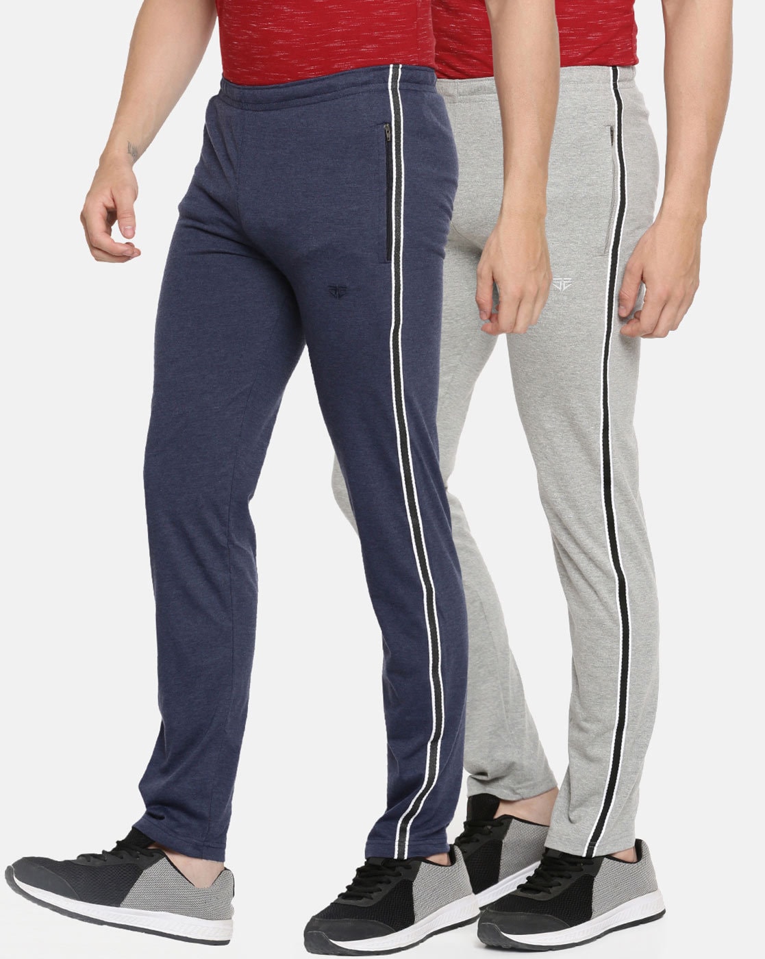 straight fit track pants