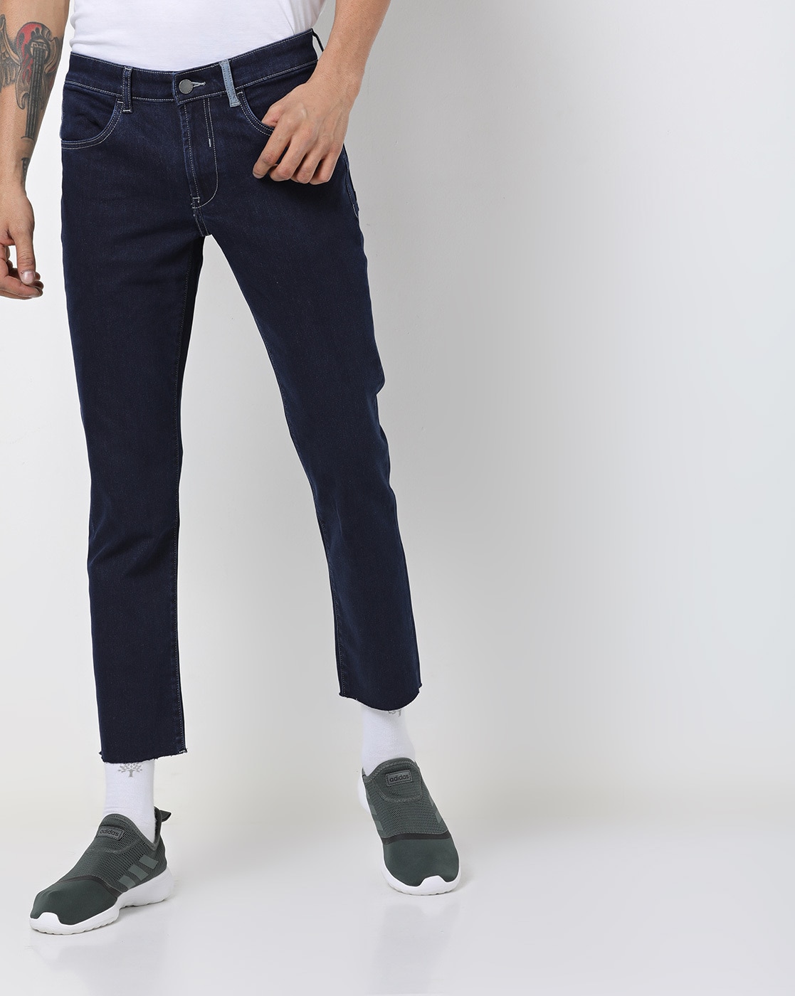 crop fit jeans mens