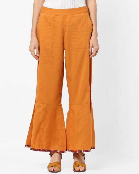 Orange sharara pants Clearance