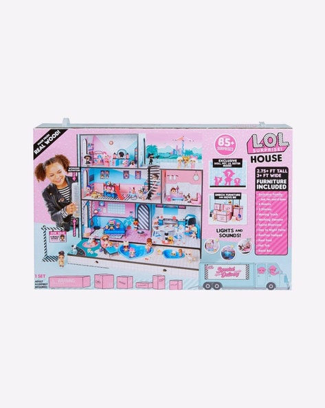 how tall is the lol doll house