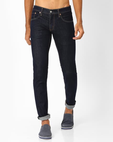 65504 Skinny Low Rise Jeans