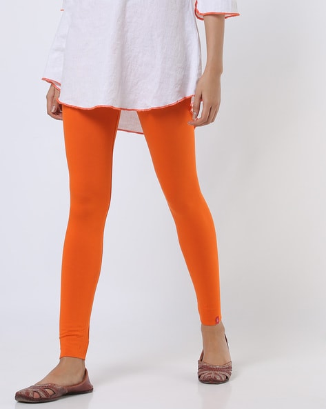 Buy Orange Churidars & Leggings for Women by BIBA Online