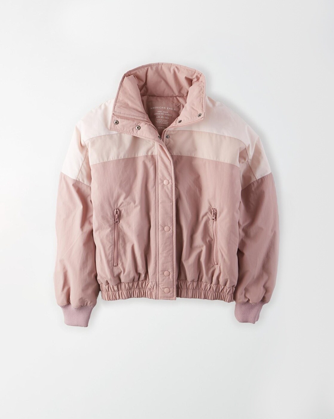 American eagle 2025 pink jacket