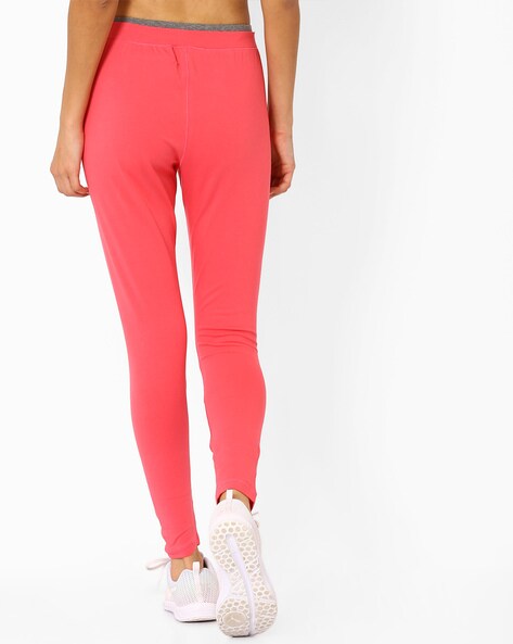 Buy Pink Leggings for Women by AJIO Online