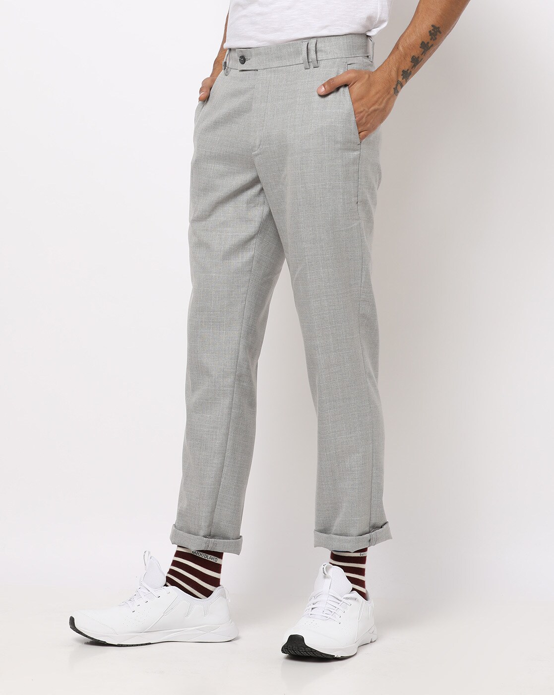 WOODLAND Trousers and Pants  Buy WOODLAND Bottoms Pants And Trousersblue  Online  Nykaa Fashion