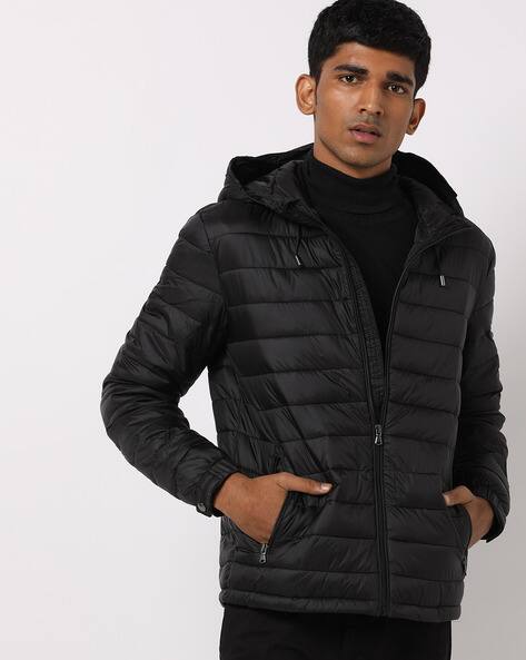 celio black jacket