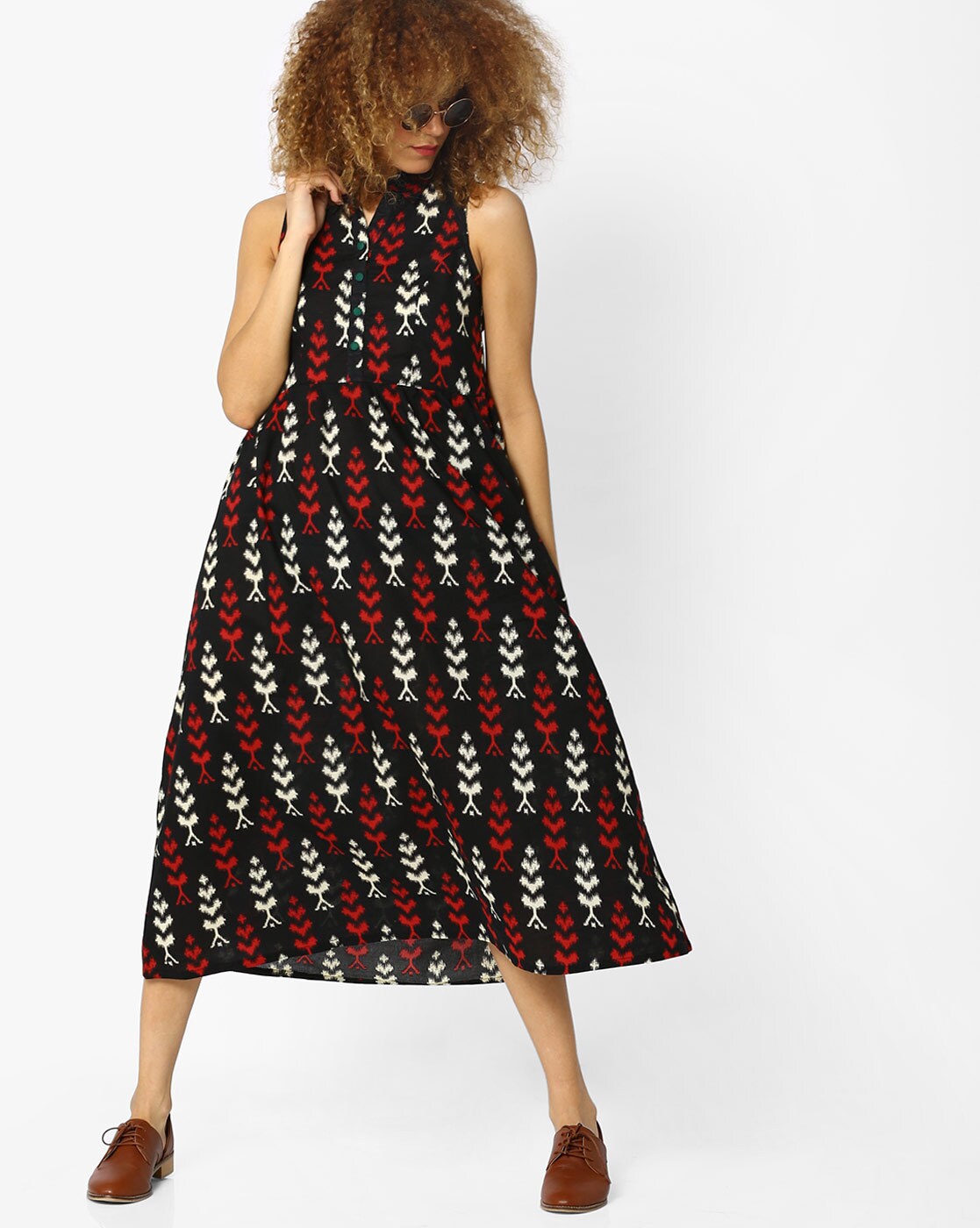 ajio midi dresses