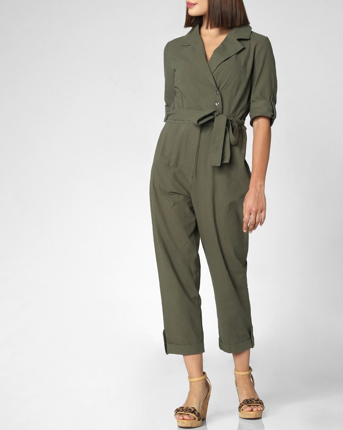 Bekræftelse interpersonel At placere Buy Olive Green Jumpsuits &Playsuits for Women by Vero Moda Online |  Ajio.com
