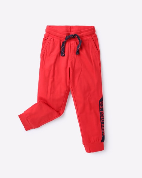 polo red joggers