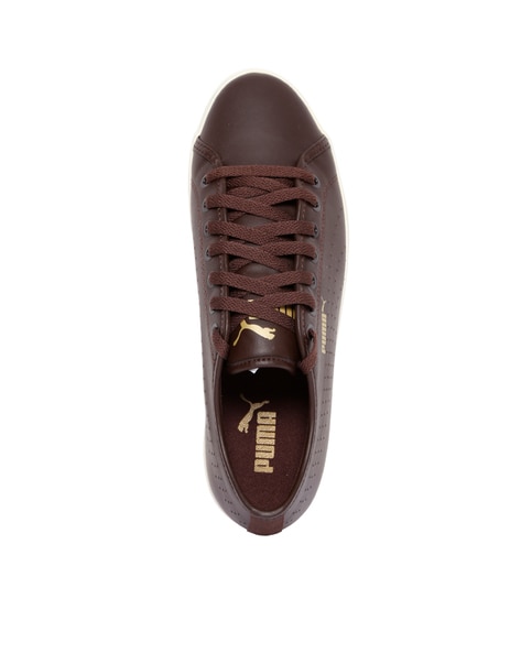 puma brown sneakers