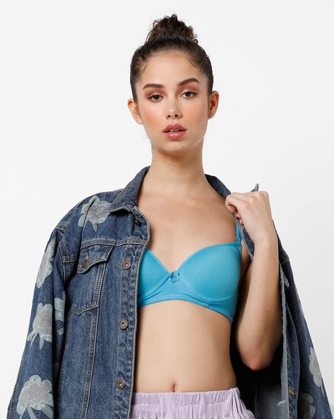 Buy Turquoise Blue Bras for Women by Tweens Online