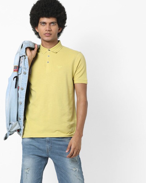 Buy Yellow Tshirts for Men by DNMX Online