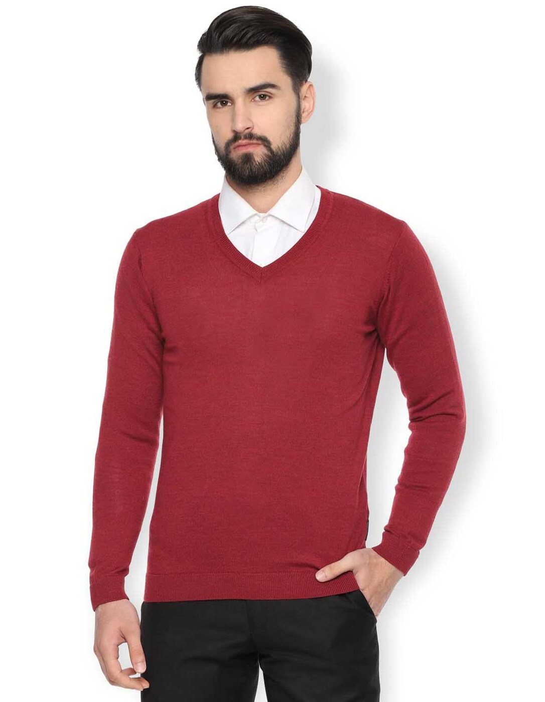 van heusen v neck sweater