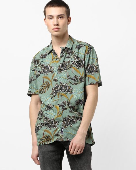 Buy Green Shirts For Men By Netplay Online Ajio Com