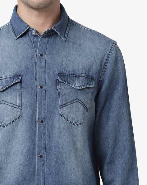 Armani denim clearance shirt