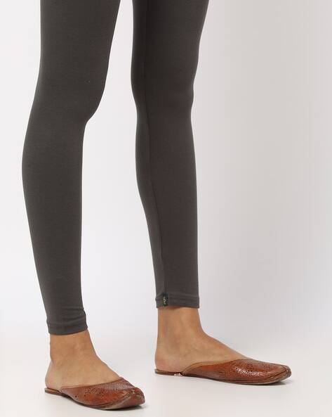 Grey Leggings for Women by AVAASA MIX 