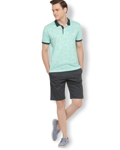 Buy Grey Shorts & 3/4ths for Men by VAN HEUSEN Online