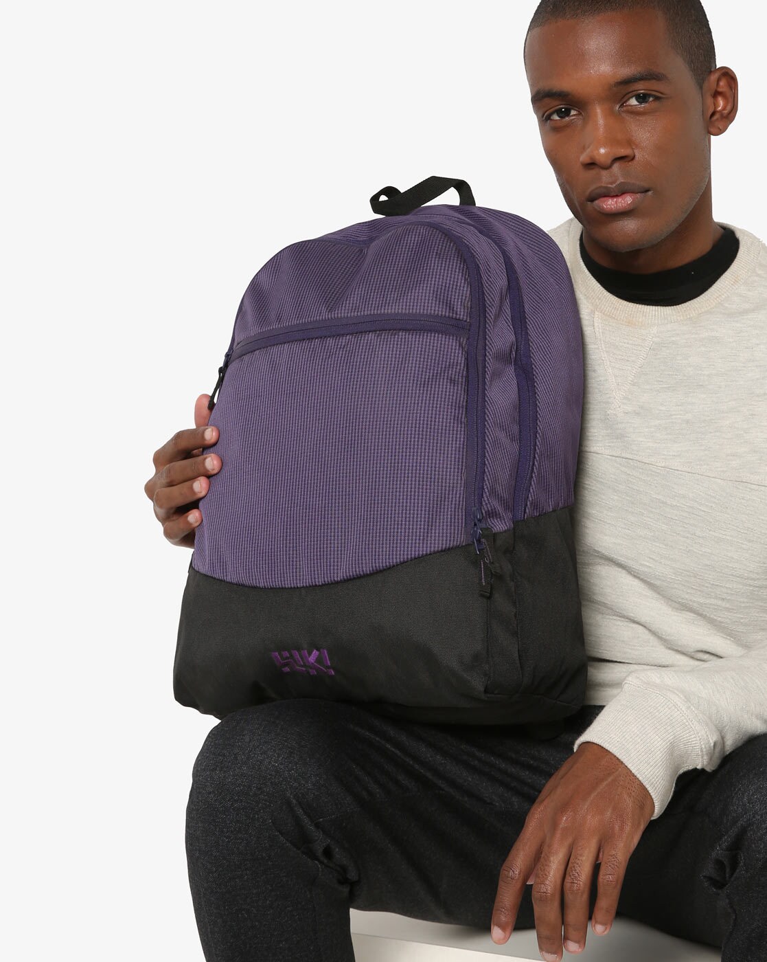 wildcraft purple backpack