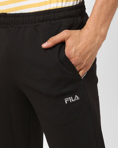 Buy Black Track Pants for Men by FILA Online