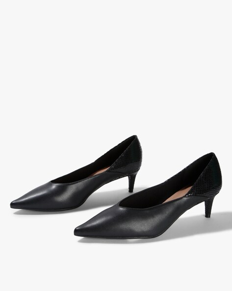 marks and spencer black heels