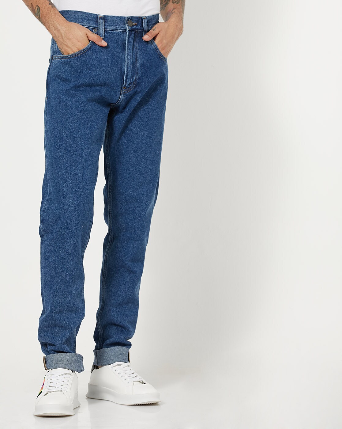 hilfiger tapered jeans