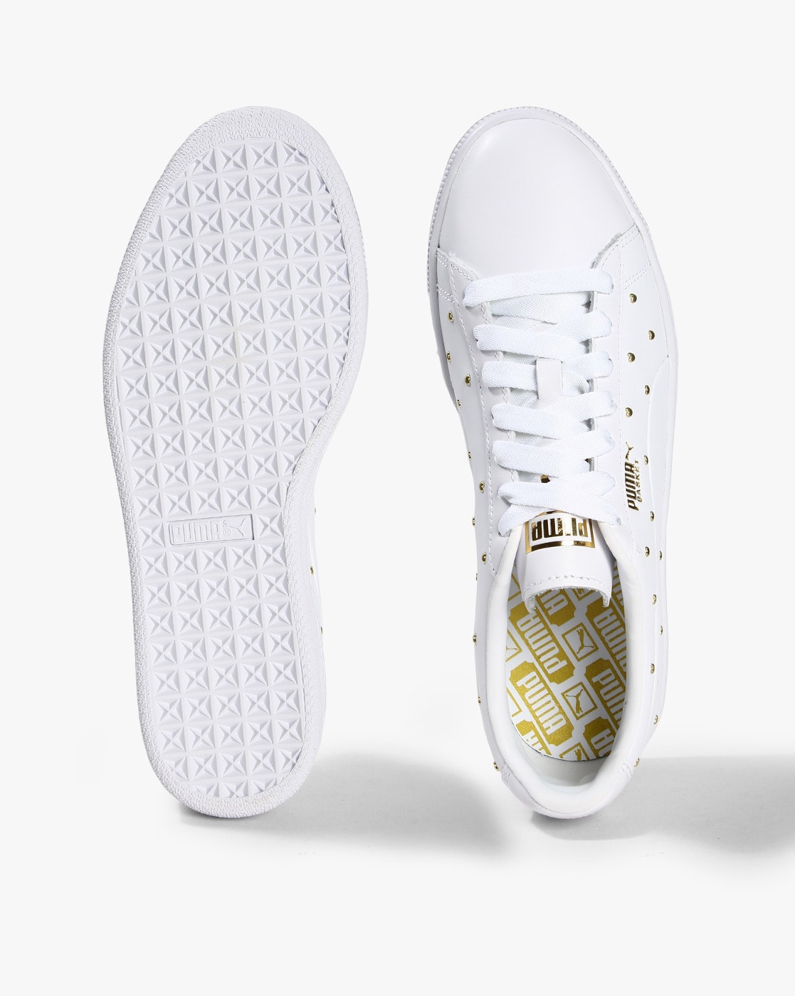 Puma basket clearance studs sneaker