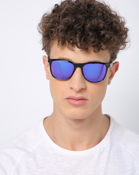Buy Black Sunglasses for Men by Oakley 