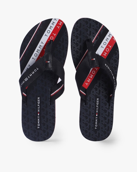 Tommy hilfiger outlet navy blue sandals