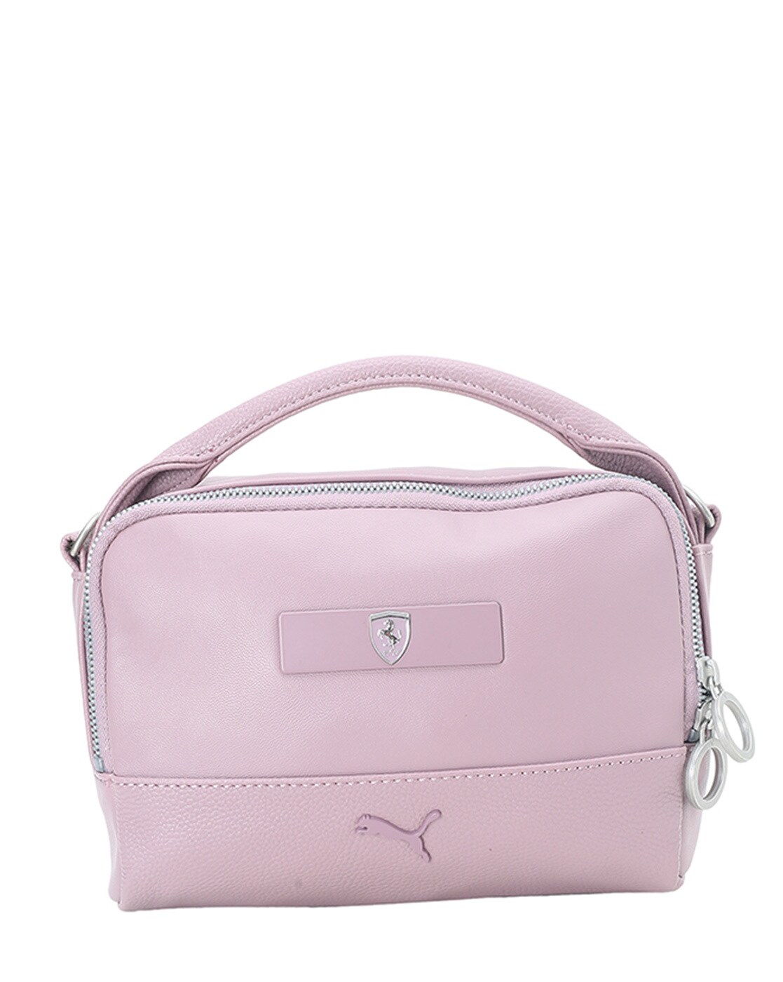 puma shoulder bag purple