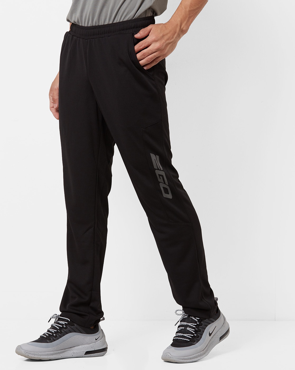 Buy 2Go Active Gear Usa BlackGreyNion Green 100 Polyester Dri Fit Track  Pants Online  604 from ShopClues