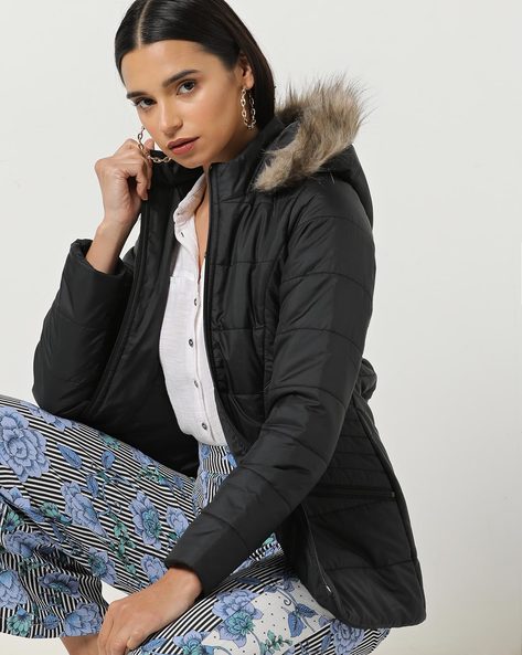 Buy Maroon Jackets & Coats for Women by BUYNEWTREND Online | Ajio.com