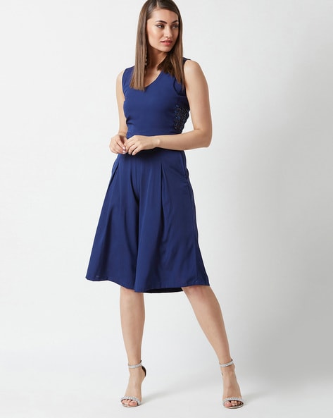 Buy Blue Jumpsuits &Playsuits for Women by MISS CHASE Online