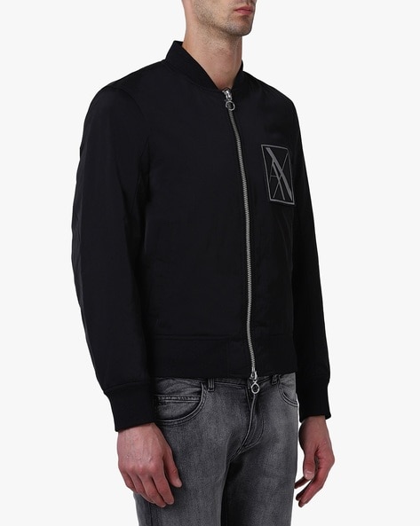 Armani jeans deals bomber jacket mens