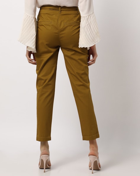 Double Pleated tropic Wool Trousers Light Grey  BENEVENTO