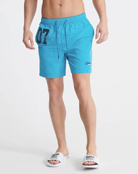Water Polo Printed Board Regular Fit Shorts