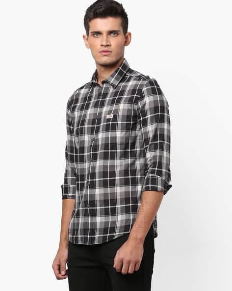 us polo checked shirts