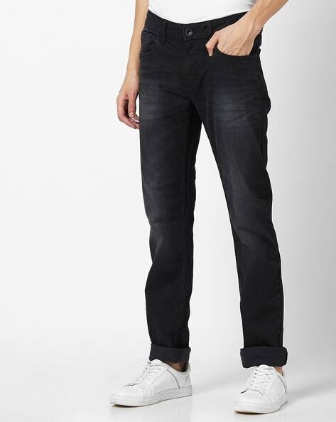 flying machine black jeans